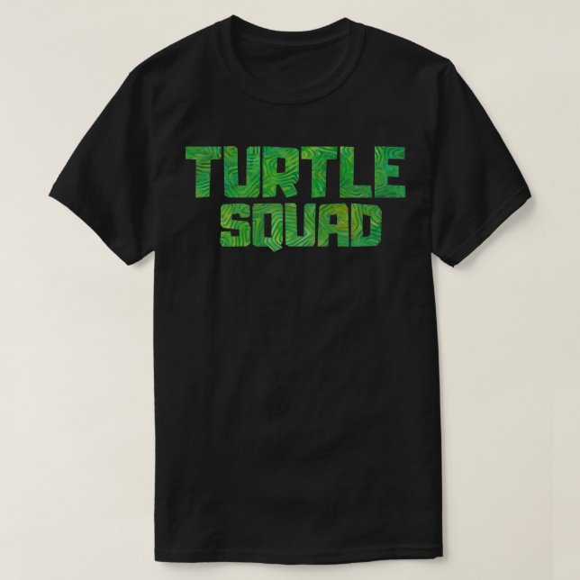 Turtle Squad Trimix T-Shirt (Design vorne)