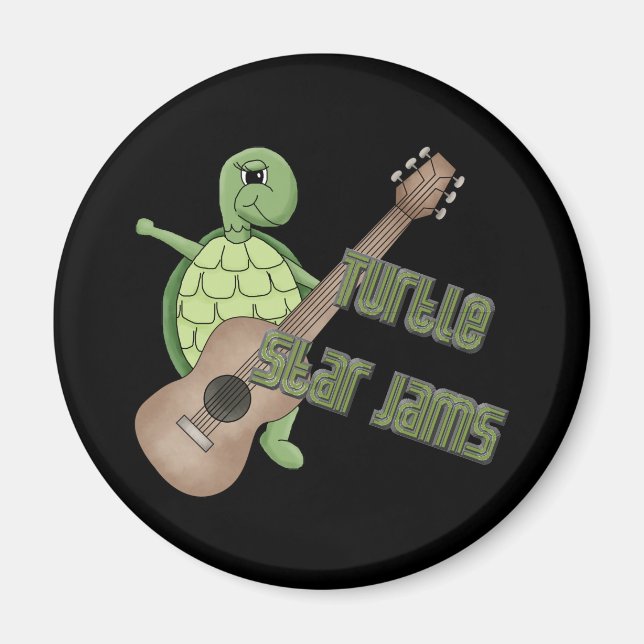 Turtle Star Jams Magnet (Vorne)