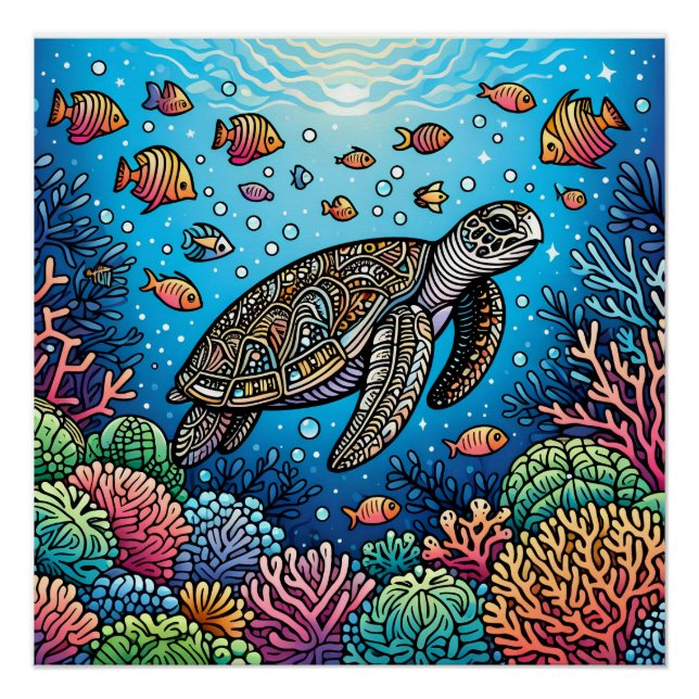 Turtle Tales Poster (Vorderseite)