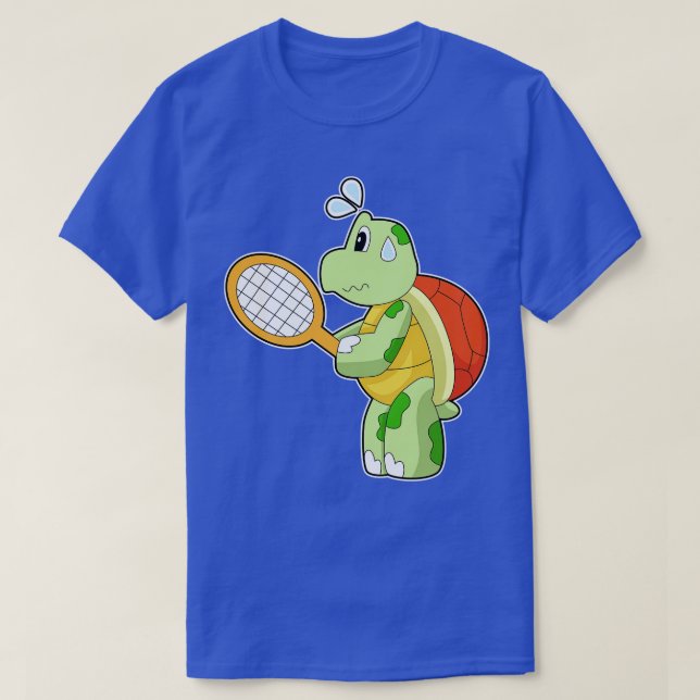 Turtle Tennis T-Shirt (Design vorne)