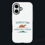 Turtle Time Moves Slow & Steady iPhone 16 Hülle<br><div class="desc">For keepers who understand time differently. Celebrate your shelled sage’s pace: where slow is sacred & steady is supreme. Breathe deep & embrace turtle time. 🐢⏳️🌿</div>