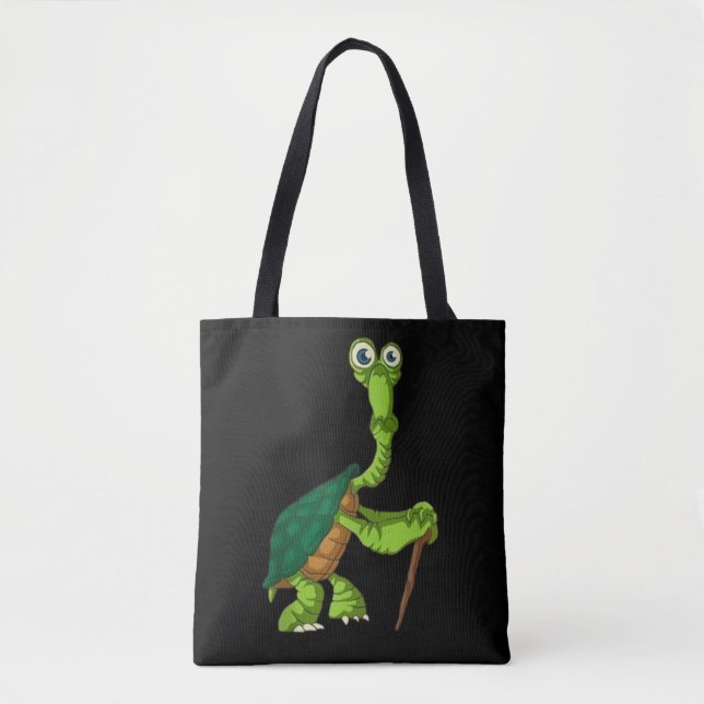 Turtle Tortoise Remüde Funny Stehend Turtle Reti (Vorderseite)