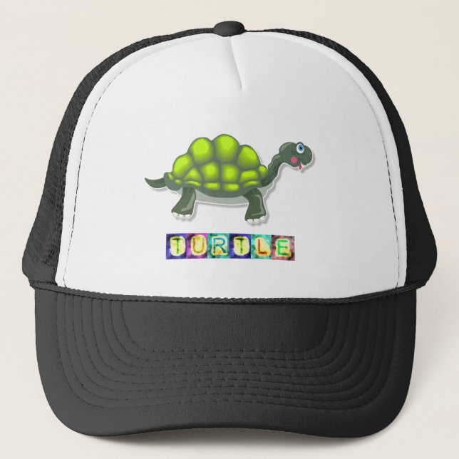 Turtle Trucker Hat Truckerkappe (Vorderseite)