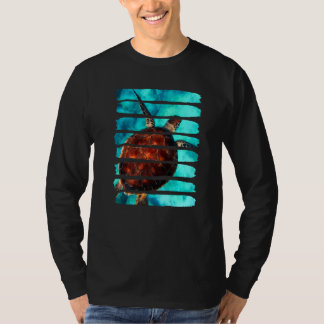Turtle Underwater Ocean Sea Nature Animal Leisure  T-Shirt