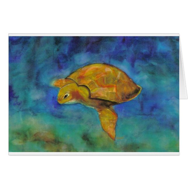 Turtle von Paula Atwell (Vorderseite (Horizontal))