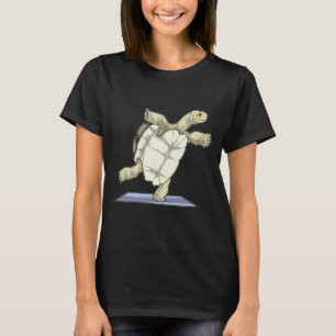 Turtle Yoga Fitness Gymnastik T-Shirt