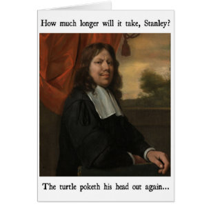 Turtlehead lustige Karte