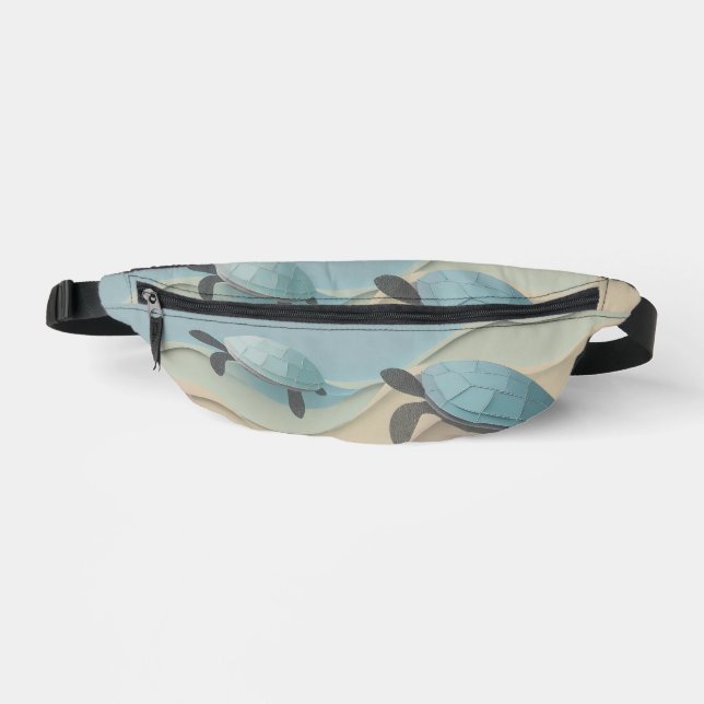Turtles Design Fanny Pack Bauchtasche (Vorderseite)