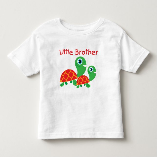 Turtles Little Brother Kleinkind T-shirt (Vorderseite)