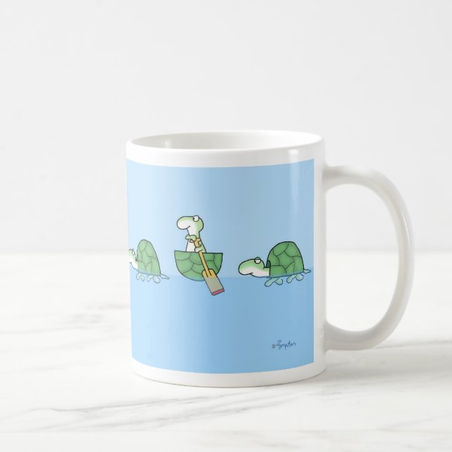 TURTLES PADDLING Tasse von Sandra Boynton (Rechts)