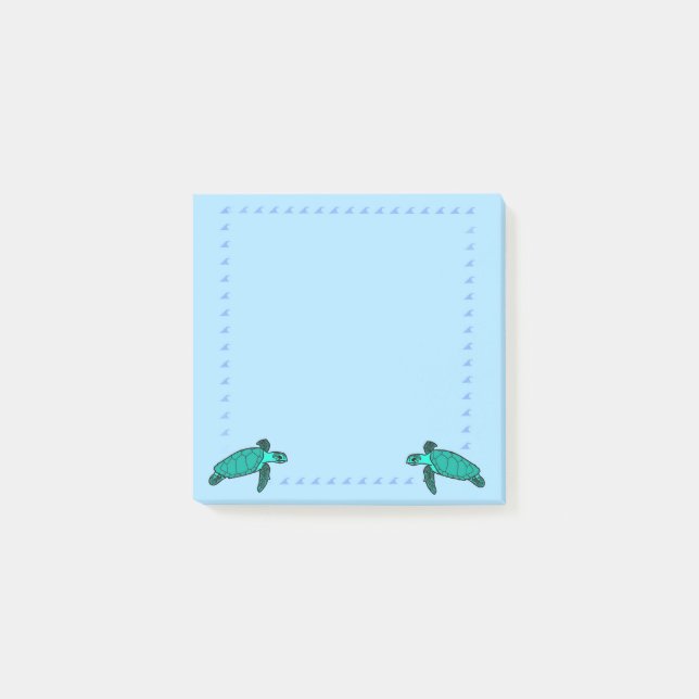 Turtles Post it Notes Post-it Klebezettel (Vorderseite)