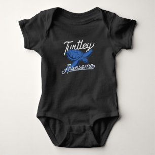 Turtley Awesome Lustiges Meer Leben Baby  Strampler