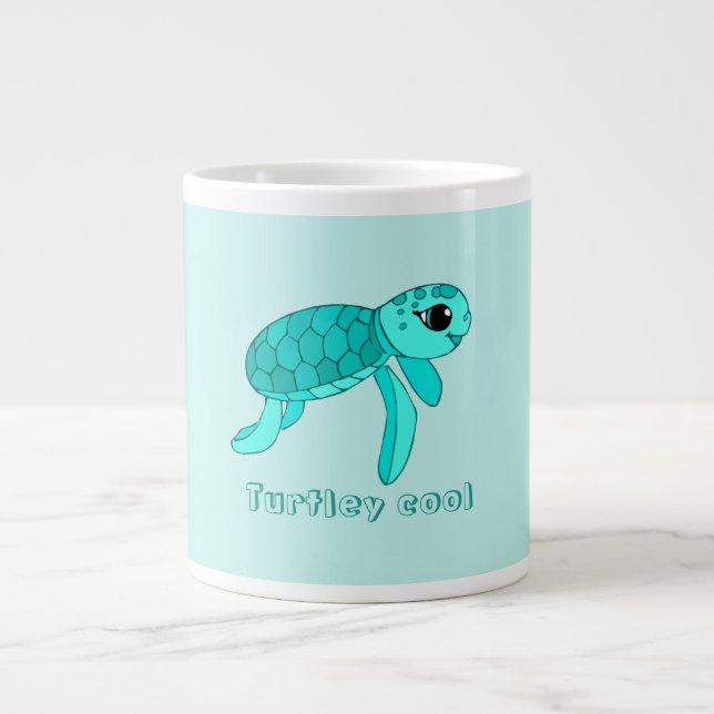 Turtley coole Babyschildkröte Tasse (Vorderseite)