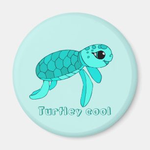 Turtley-coole Meeresschildkrötenmagnet Magnet