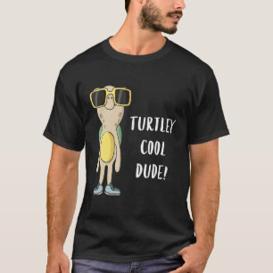 Turtley Cooler Typ Lustiger Cooler Schildkröte T-Shirt