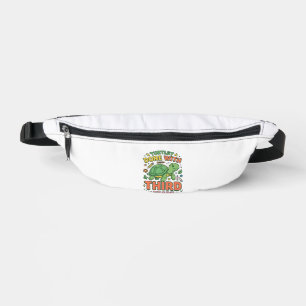 Turtley Fertig mit der dritten Klasse Turtle-Schul Bauchtasche