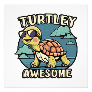 Turtley Großartig Fotodruck