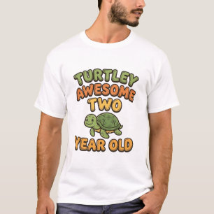 Turtley großartige zweijährige Schildkröten-Geburt T-Shirt