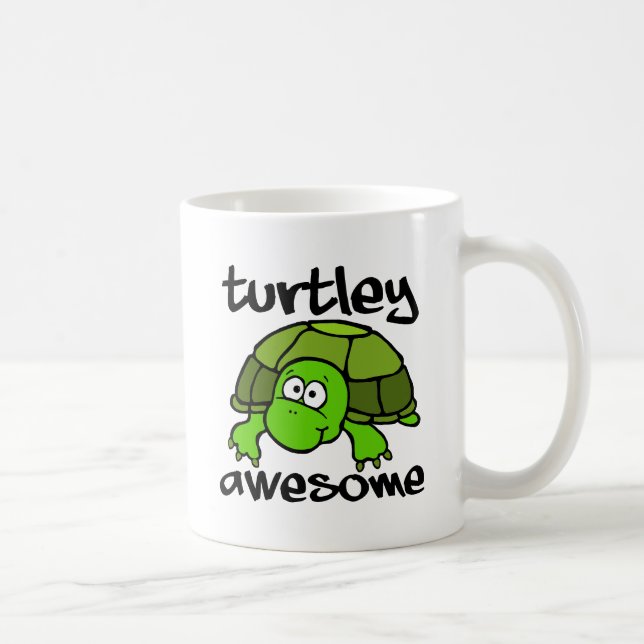 Turtley Phantastisch Funny Mug Tasse (Rechts)