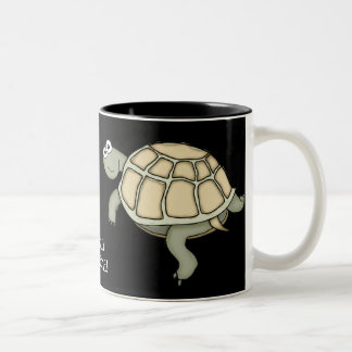 TURTLEY PHANTASTISCH Schildkrötengeschenk Tasse! Zweifarbige Tasse
