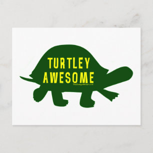 Turtley Totally Phantastisch Postkarte