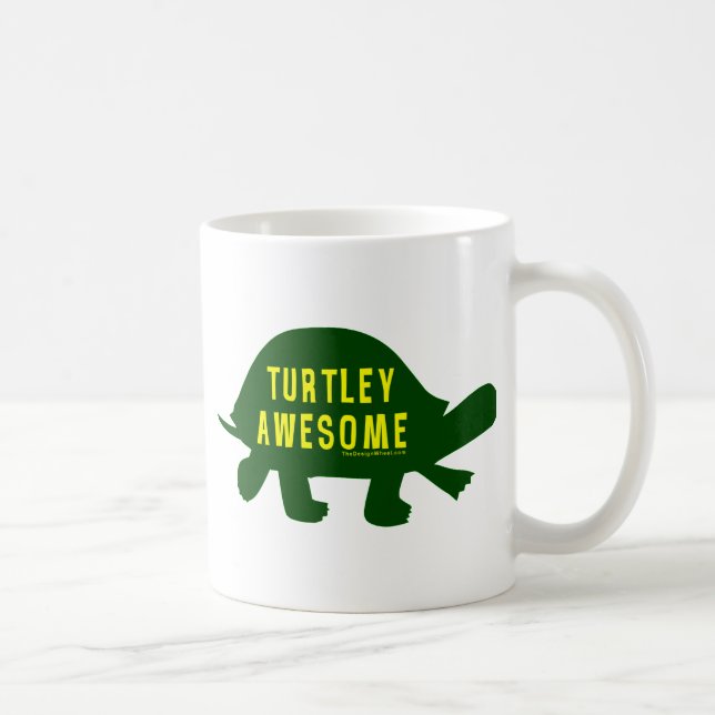Turtley Totally Phantastisch Tasse (Rechts)
