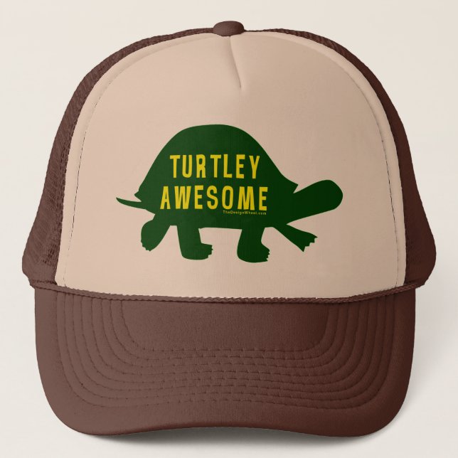 Turtley Totally Phantastisch Truckerkappe (Vorderseite)