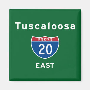 Tuscaloosa 20 magnet