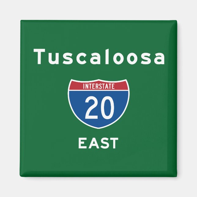 Tuscaloosa 20 magnet (Vorne)