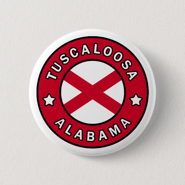 Tuscaloosa Alabama Button (Vorderseite)