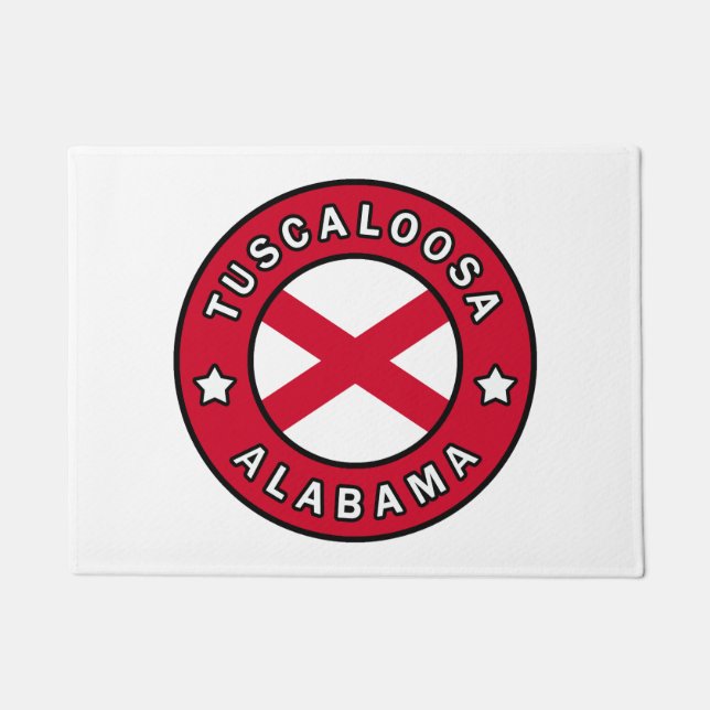 Tuscaloosa Alabama Fußmatte (Vorderseite)