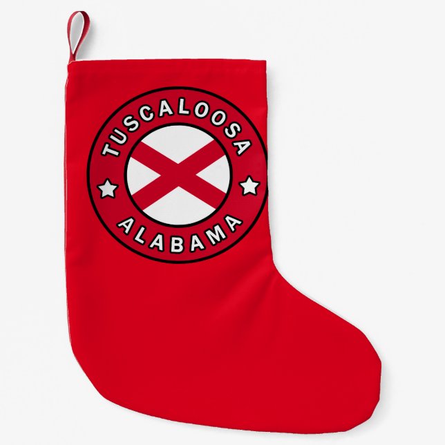 Tuscaloosa Alabama Kleiner Weihnachtsstrumpf (Vorderseite)