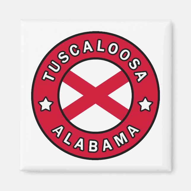 Tuscaloosa Alabama Magnet (Vorne)