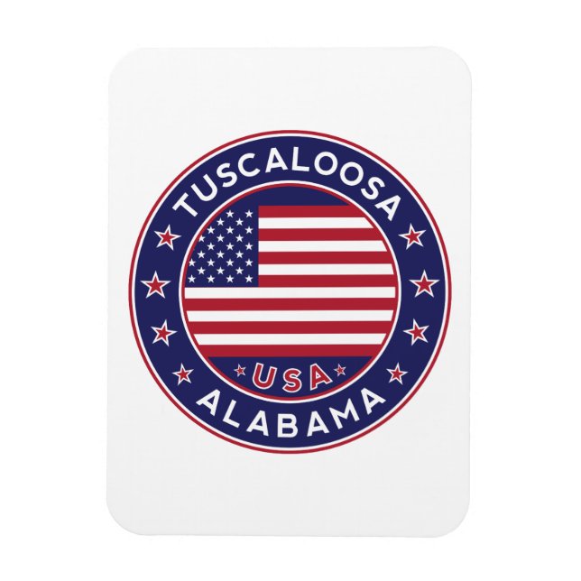Tuscaloosa, Alabama Magnet (Vertikal)