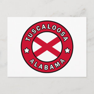 Tuscaloosa Alabama Postkarte