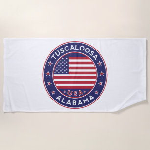 Tuscaloosa, Alabama Strandtuch