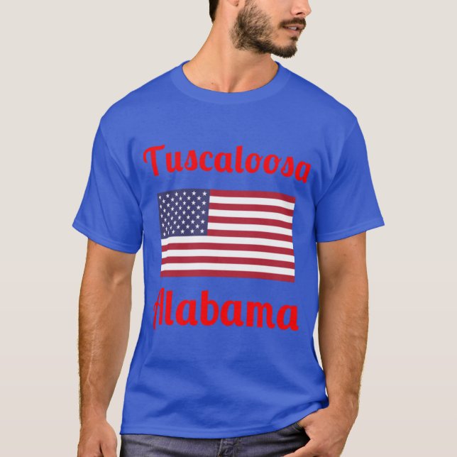 Tuscaloosa Alabama Stylish Prints T-Shirt (Vorderseite)