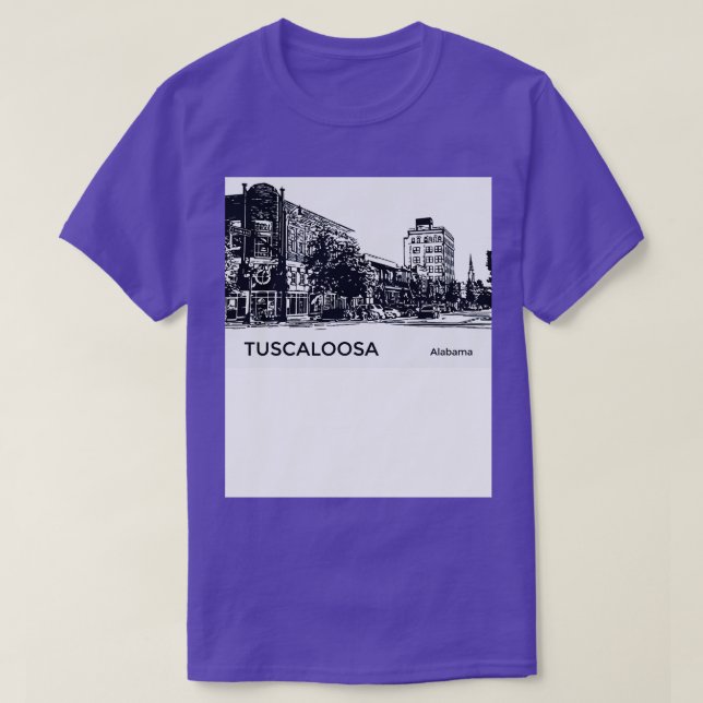 Tuscaloosa Alabama TShirt 1 (Design vorne)