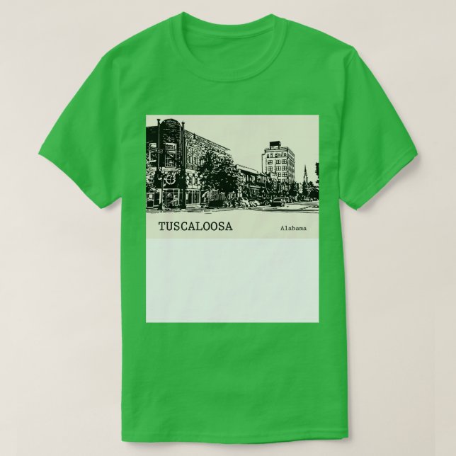 Tuscaloosa Alabama TShirt 2 (Design vorne)