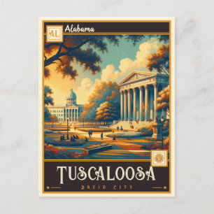 Tuscaloosa, Alabama Vintage Postkarte