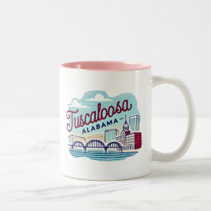 Tuscaloosa Alabama Zweifarbige Tasse