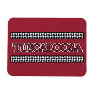Tuscaloosa Hahnentrittmuster - Magnet