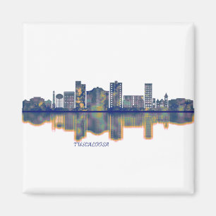 Tuscaloosa Skyline Magnet