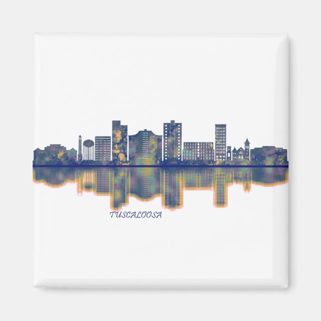 Tuscaloosa Skyline Magnet (Vorne)