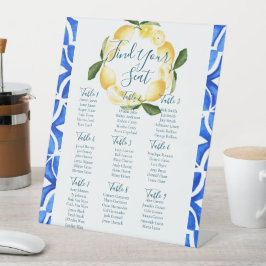 Tuscan Lemon Wasserfarbener Film Sockelschild