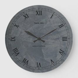 Tuscan Slate #Pinterest Wall Clock Große Wanduhr
