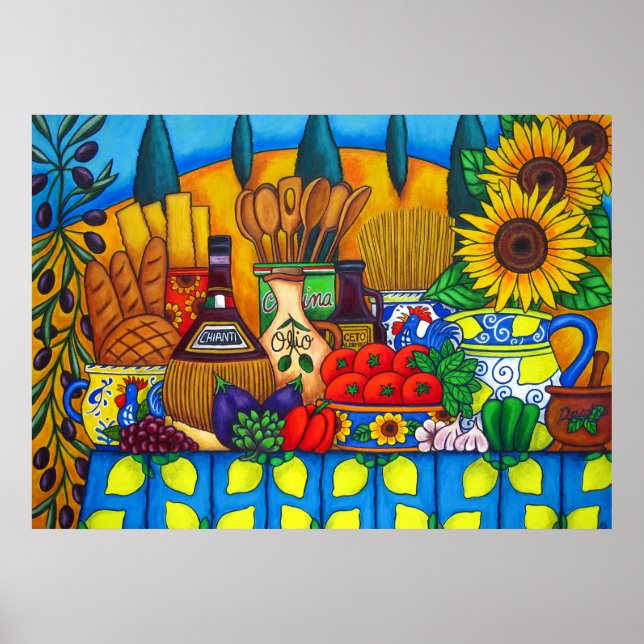 Tuscany Delights Print, 33x24 Value Poster Paper (Vorne)