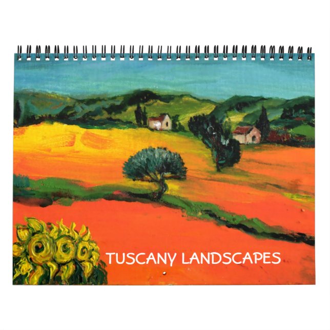 TUSCANY LANDSCAPES FINE ART COLLECTION 2017 KALENDER (Titelbild)