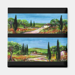 TUSCANY LANDSCAPES MAGNET