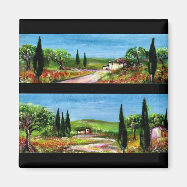 TUSCANY LANDSCAPES MAGNET (Vorne)